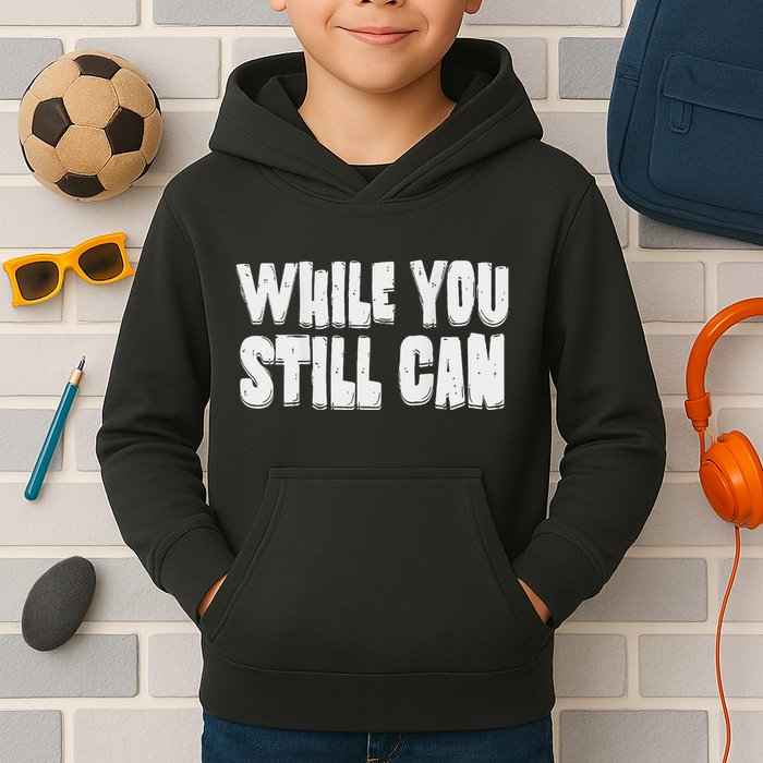 Unite Against Billionaires While You Still Can Frontback Kids Hoodie