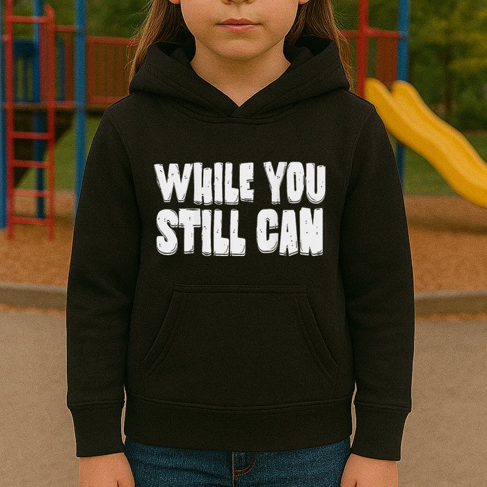 Unite Against Billionaires While You Still Can Frontback Kids Hoodie