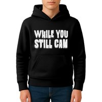 Unite Against Billionaires While You Still Can Frontback Kids Hoodie