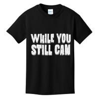 Unite Against Billionaires While You Still Can Frontback Kids T-Shirt