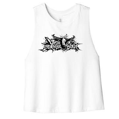 Upon A Burning Body Women's Racerback Cropped Tank