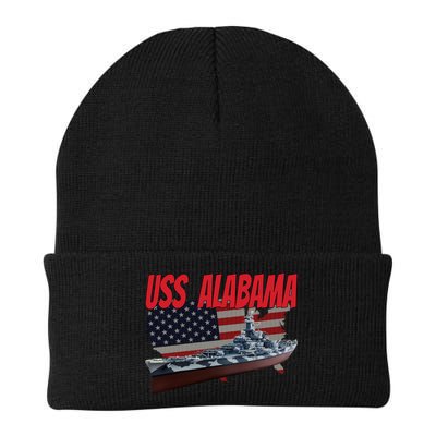 Uss Alabama Bbgift60 Ww2 And Cold War Veteran Battleship Boy Dad Gift Beanie