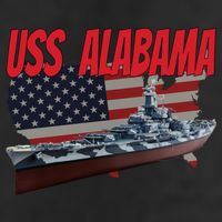 Uss Alabama Bbgift60 Ww2 And Cold War Veteran Battleship Boy Dad Gift Beanie