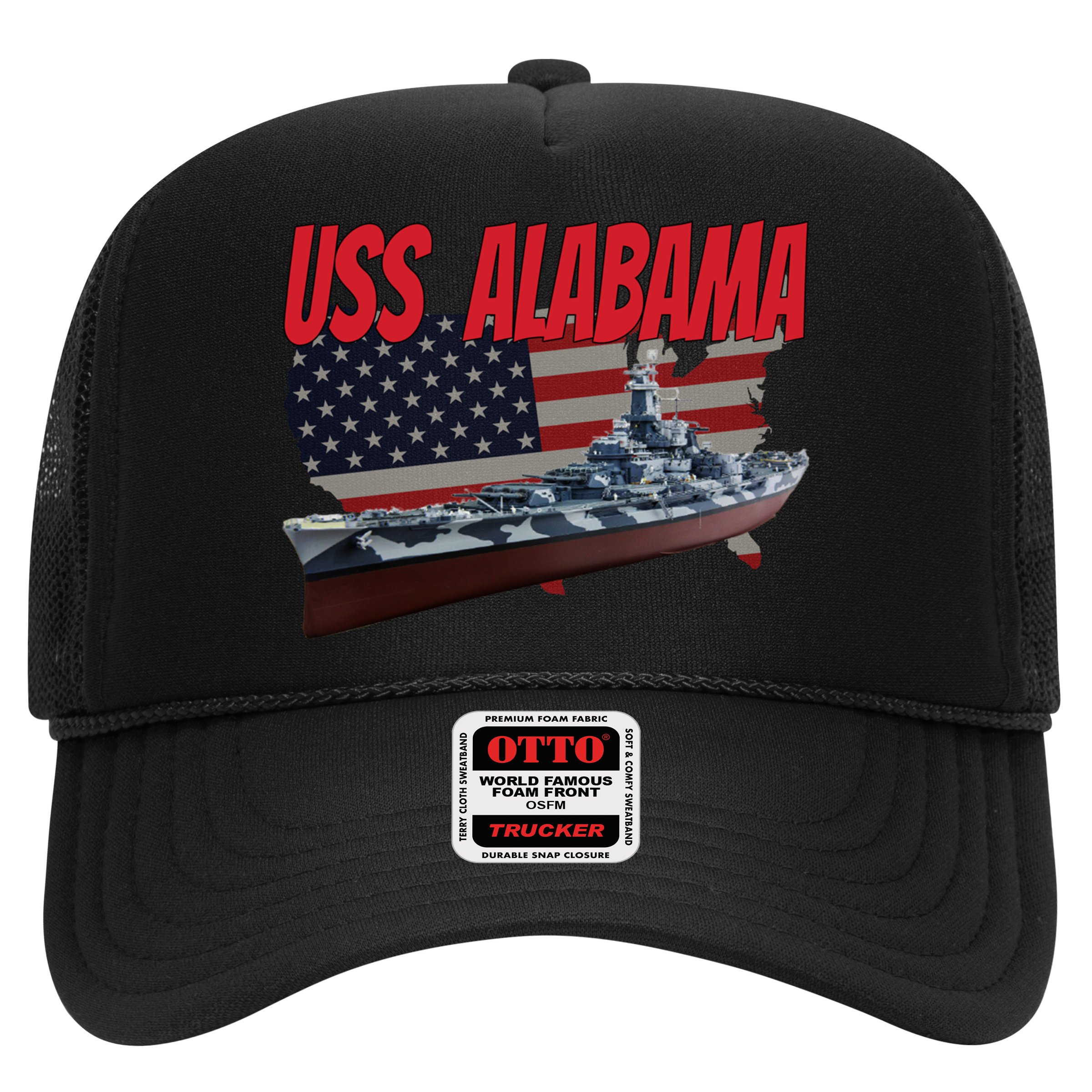 Uss Alabama Bbgift60 Ww2 And Cold War Veteran Battleship Boy Dad Gift Hat