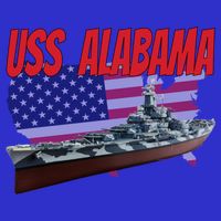 Uss Alabama Bbgift60 Ww2 And Cold War Veteran Battleship Boy Dad Gift 16 in Basic Backpack