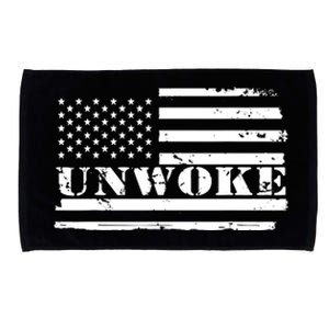 Unwoke Awake But Not Woke Microfiber Hand Towel