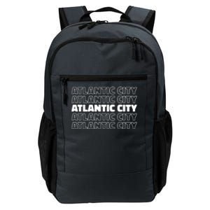 Us American City Resident Usa New Jersey Atlantic City Gift Daily Commute Backpack