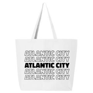 Us American City Resident Usa New Jersey Atlantic City Gift 25L Jumbo Tote