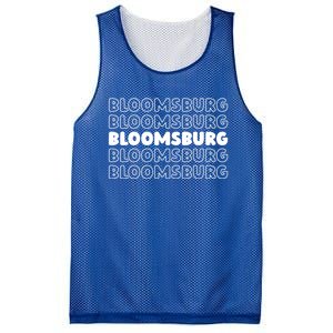 Us American City Usa Resident Pennsylvania Bloomsburg Gift Mesh Reversible Basketball Jersey Tank