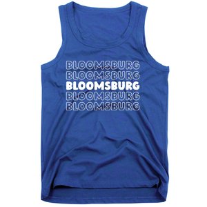 Us American City Usa Resident Pennsylvania Bloomsburg Gift Tank Top