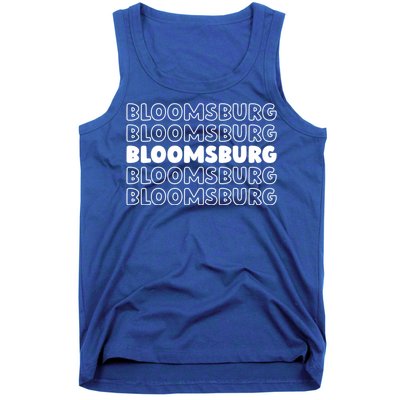 Us American City Usa Resident Pennsylvania Bloomsburg Gift Tank Top