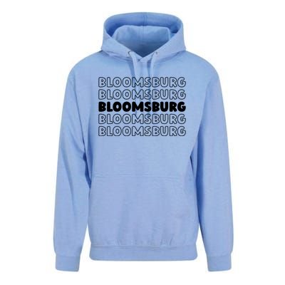 Us American City Usa Resident Pennsylvania Bloomsburg Gift Unisex Surf Hoodie