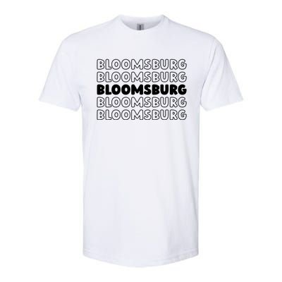 Us American City Usa Resident Pennsylvania Bloomsburg Gift Softstyle® CVC T-Shirt