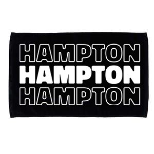 Us American City Usa Resident Virginia Hampton Great Gift Microfiber Hand Towel