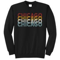 Us American City 70S Retro Usa Vintage Chicago Sweatshirt