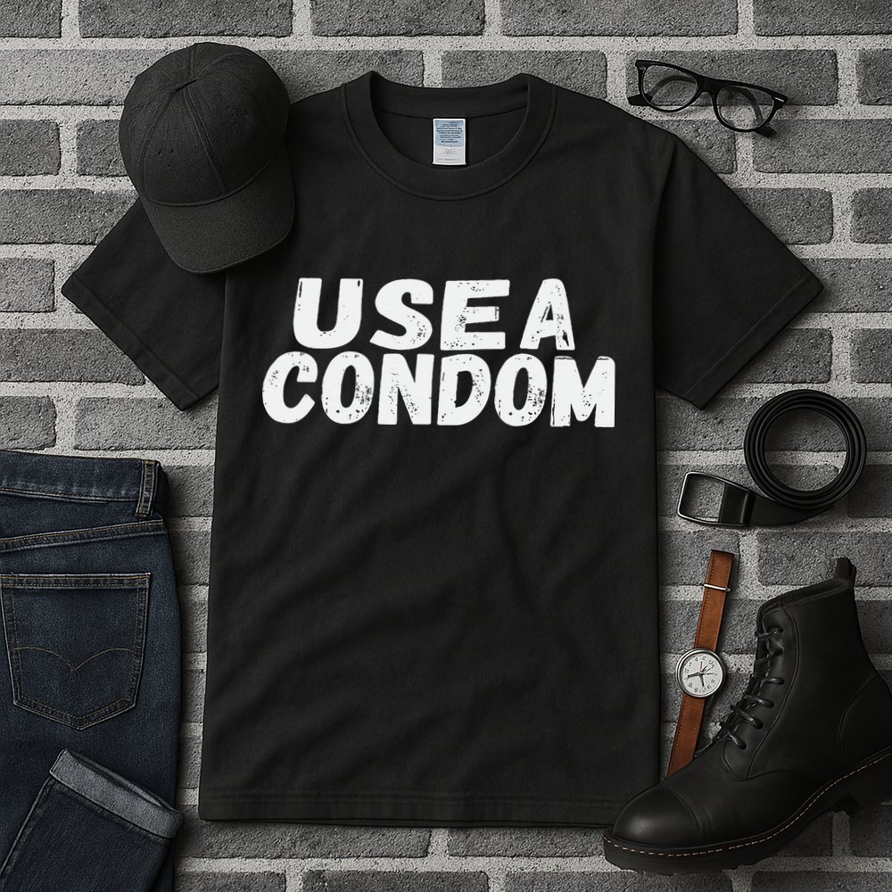 Use A Condom Tall T-Shirt