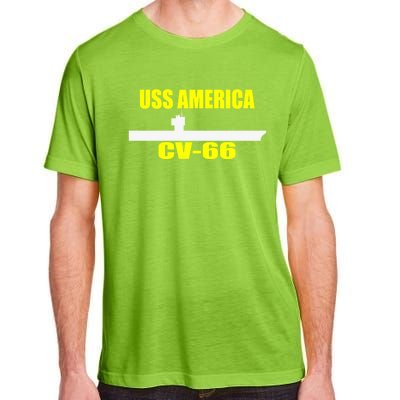 Uss America Cvgift66 Aircraft Carrier Sailor Veterans Day Gift Adult ChromaSoft Performance T-Shirt