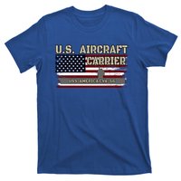 Uss America Cvagift66 Aircraft Carrier Veterans Day Fathers Day Gift T-Shirt