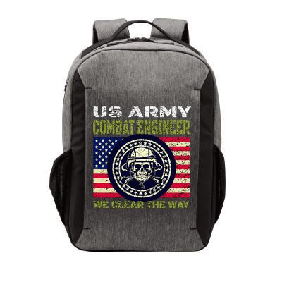 US Army Combat Engineer US Flag Patriotic Military Vector Backpack