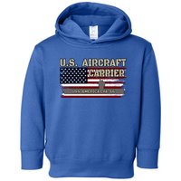 Uss America Cvagift66 Aircraft Carrier Veterans Day Fathers Day Gift Toddler Hoodie