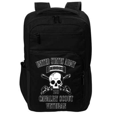 U.S. Army Cavalry Scout Veteran (Back Design) Impact Tech Backpack