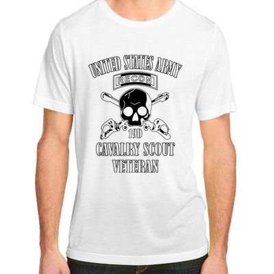 U.S. Army Cavalry Scout Veteran (Back Design) Adult ChromaSoft Performance T-Shirt