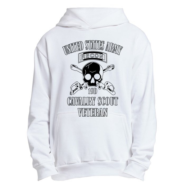 U.S. Army Cavalry Scout Veteran (Back Design) Urban Pullover Hoodie