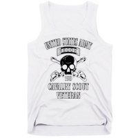 U.S. Army Cavalry Scout Veteran (Back Design) Tank Top