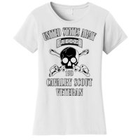 U.S. Army Cavalry Scout Veteran (Back Design) Women's T-Shirt