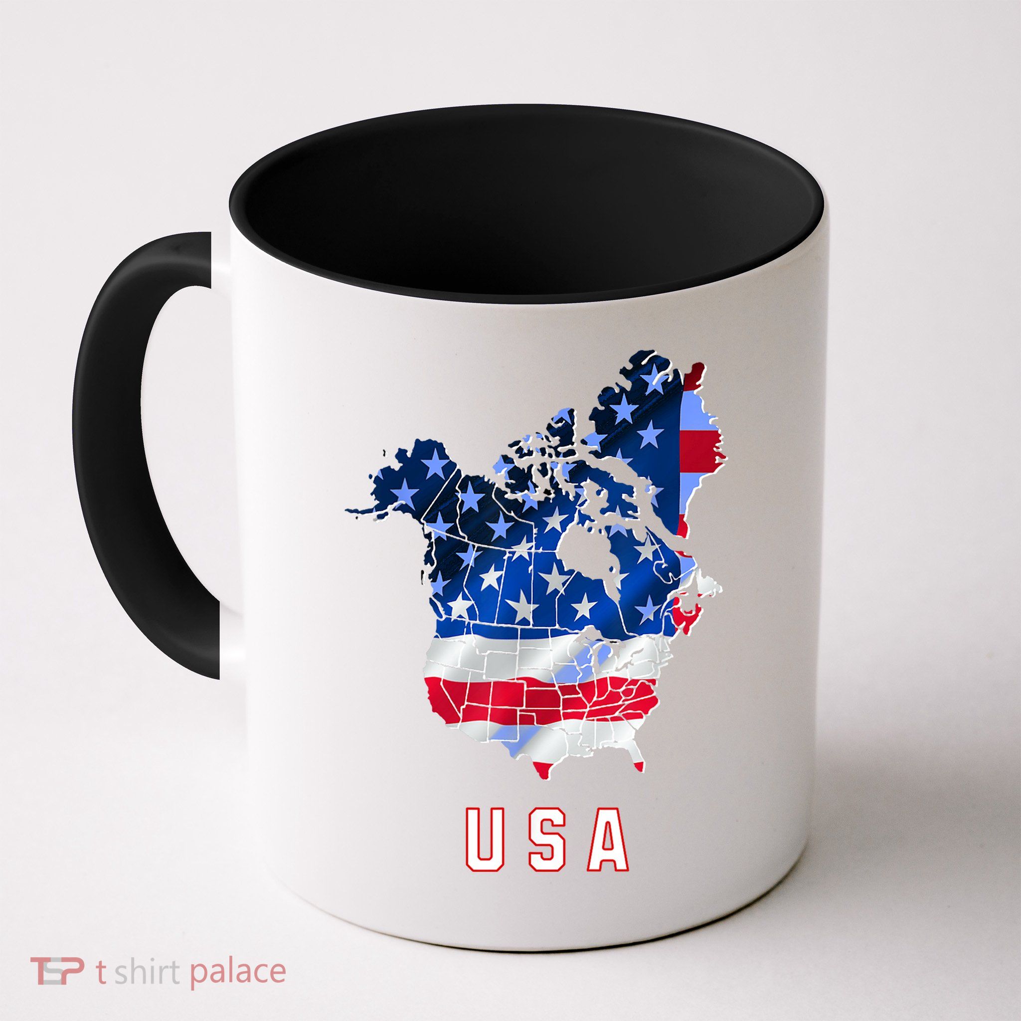 Usa And Canada Map Annex Canada 51st State Trump Greenland Mug