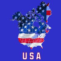 Usa And Canada Map Annex Canada 51st State Trump Greenland Sweatshirt