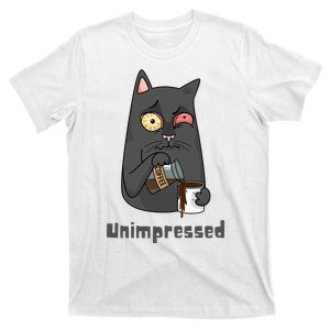 Unimpressed Angry Cat T-Shirt