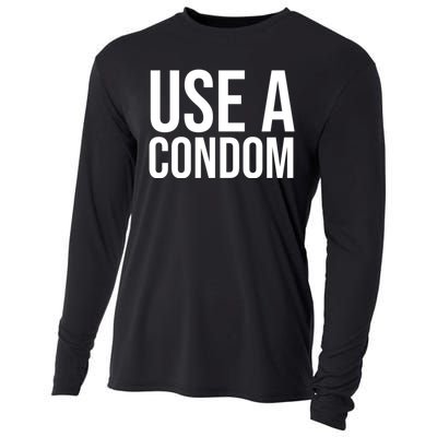 Use A Condom Cooling Performance Long Sleeve Crew