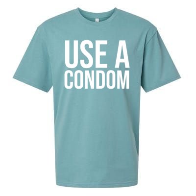 Use A Condom Sueded Cloud Jersey T-Shirt