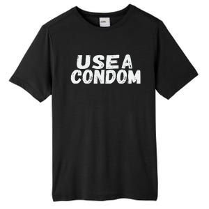 Use A Condom Tall Fusion ChromaSoft Performance T-Shirt