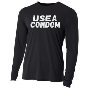 Use A Condom Cooling Performance Long Sleeve Crew