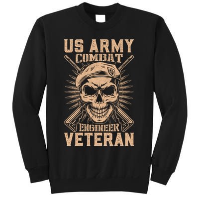 US Army Combat Engineer Veteran Memories Day Sweatshirt