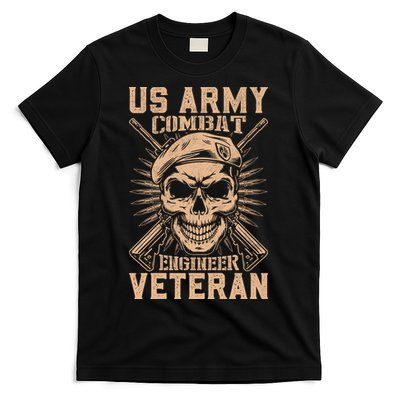 US Army Combat Engineer Veteran Memories Day T-Shirt