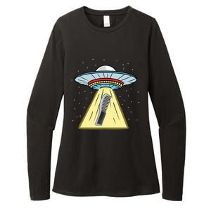 Ufo Abduction Comb Hairstylist Cool Gift Womens CVC Long Sleeve Shirt