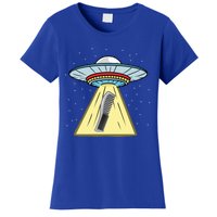 Ufo Abduction Comb Hairstylist Cool Gift Women's T-Shirt