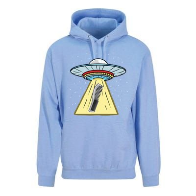 Ufo Abduction Comb Hairstylist Cool Gift Unisex Surf Hoodie