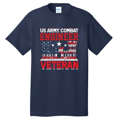 US Army Combat Engineer Veteran Gift Tall T-Shirt