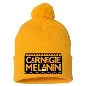 Uju Anya Carnegie Melanin Pom Pom 12in Knit Beanie