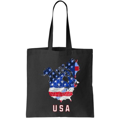Usa And Canada Map Annex Canada 51st State Trump Greenland Bag