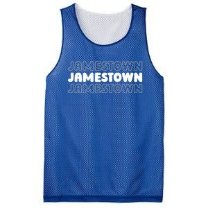 Us American City Resident Usa New York Jamestown Funny Gift Mesh Reversible Basketball Jersey Tank