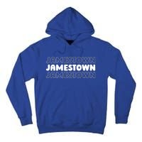 Us American City Resident Usa New York Jamestown Funny Gift Tall Hoodie