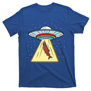 Ufo Abduction Coho Salmon Meaningful Gift T-Shirt