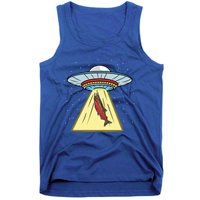 Ufo Abduction Coho Salmon Meaningful Gift Tank Top