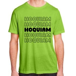 Us American City Resident Usa Washington Hoquiam Gift Adult ChromaSoft Performance T-Shirt