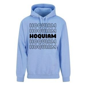 Us American City Resident Usa Washington Hoquiam Gift Unisex Surf Hoodie